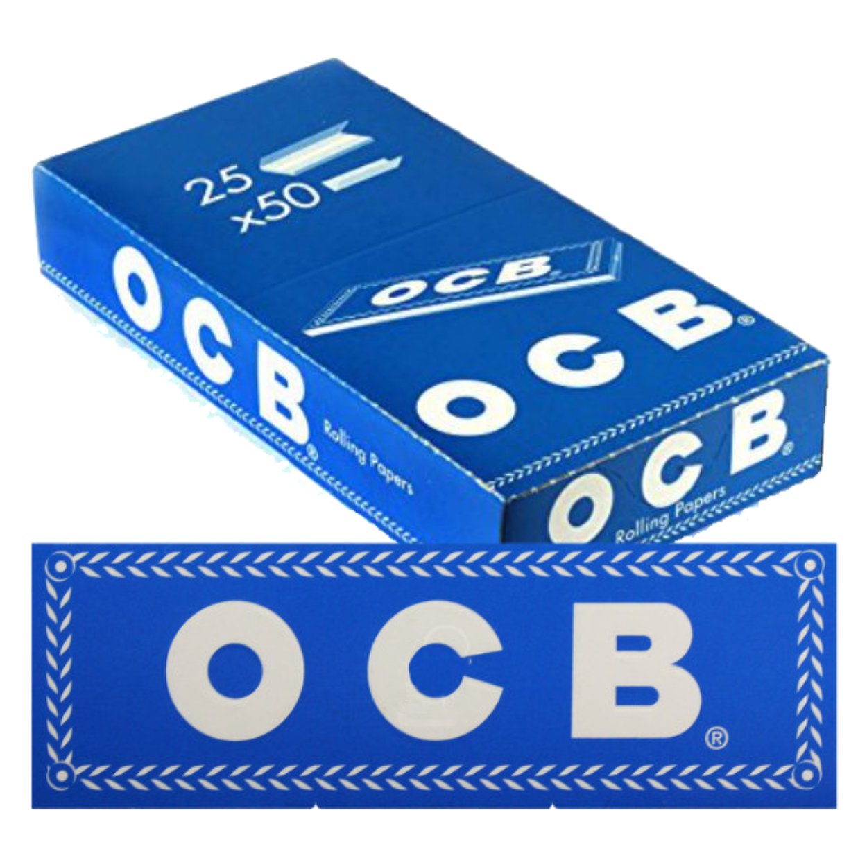 papel blue tabaco regular