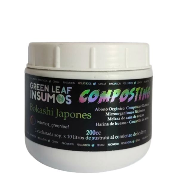 bokashi japones 200cc green leaf