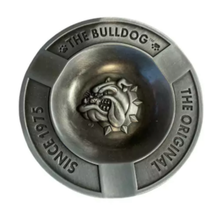 cenicero metalico relieve