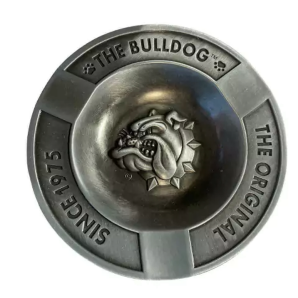 cenicero metalico relieve