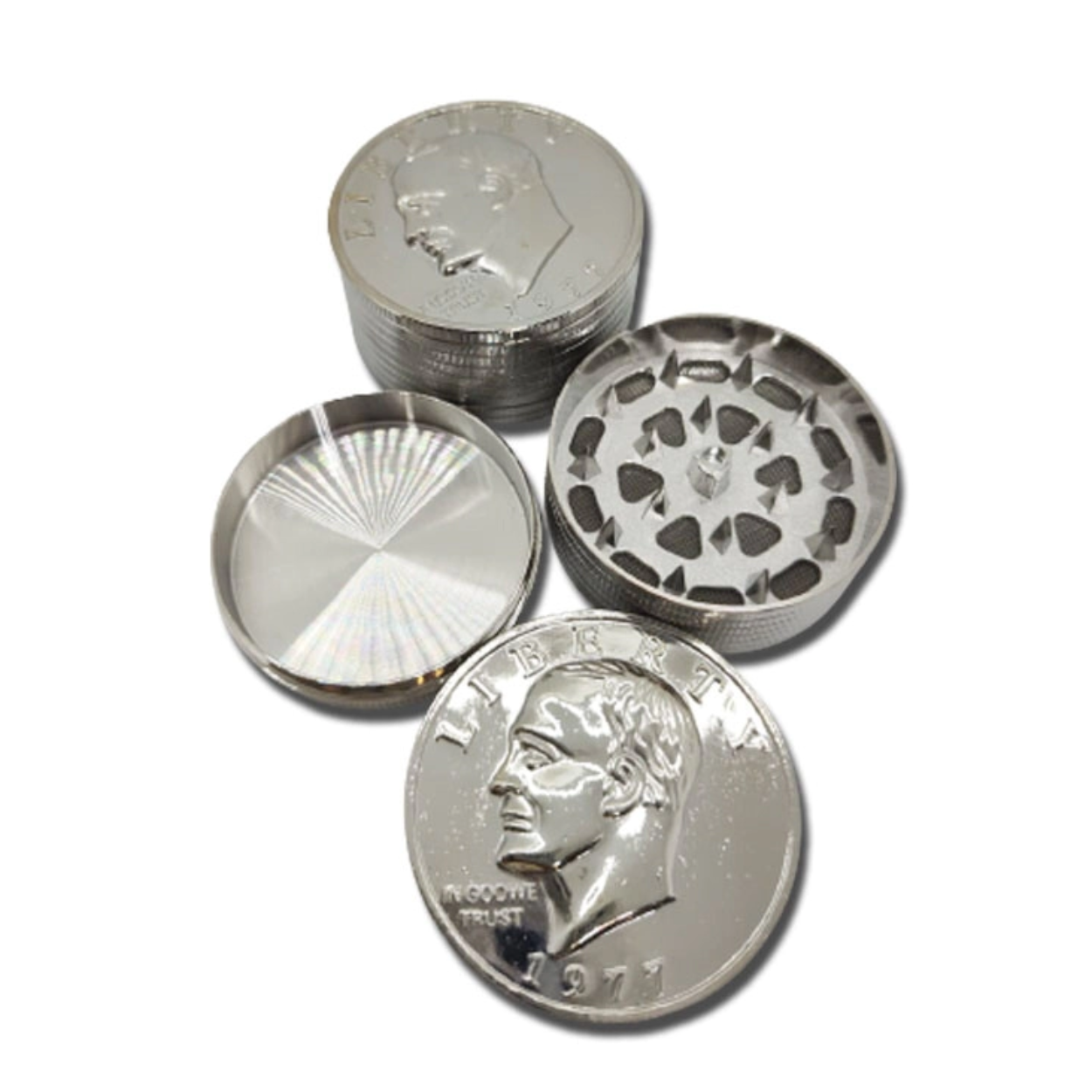 Picador DK Moneda Grande 3 partes aluminio
