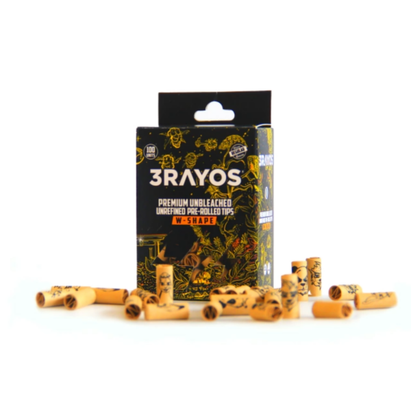 Filtros Prearmados x100 Unbleached 3 Rayos