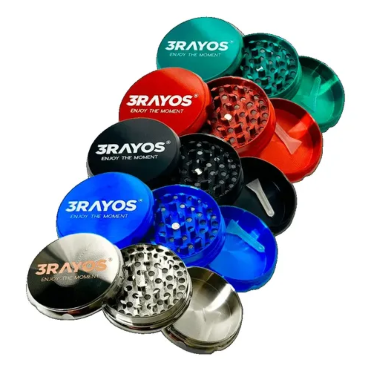 Picador 3 RAYOS bombo colores 3 partes ALUMINIO