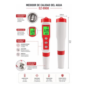 MEDIDOR 4 en 1 - PH, TDS, EC y TEMP Generico