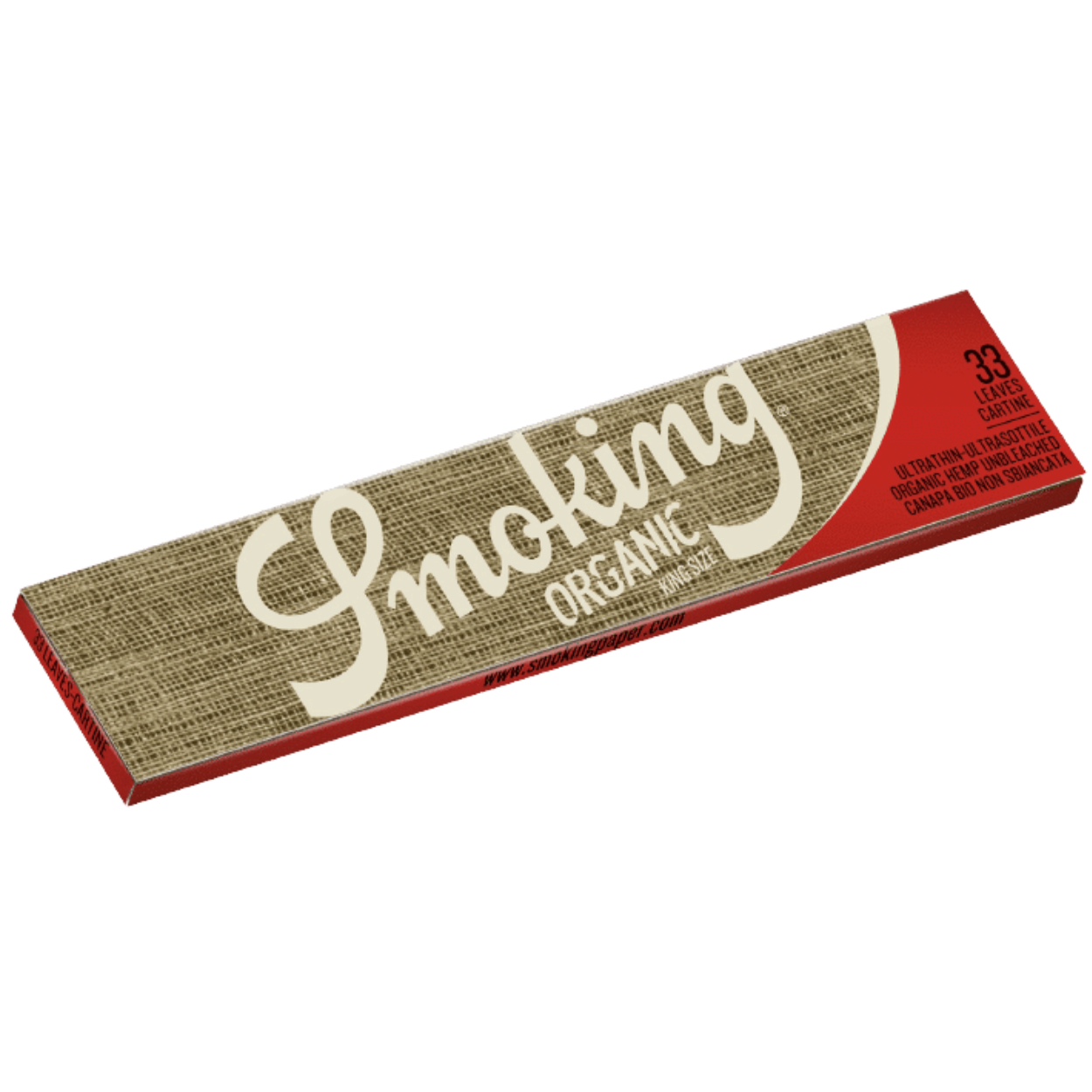 PAPEL SMOKING ORGANIC KING SIZE
